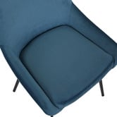 Rowland &amp; Archibald Daimyo Dusty Velvet Dining Chairs