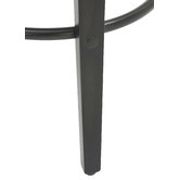 Rowland &amp; Archibald Zurich Modern Faux Leather &amp; Wood Barstools
