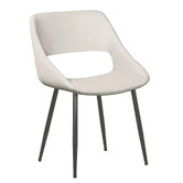 Rowland &amp; Archibald Nancy Faux Leather Dining Chairs