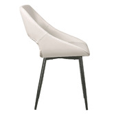 Rowland &amp; Archibald Nancy Faux Leather Dining Chairs