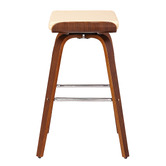 Rowland &amp; Archibald Ruby Timber Barstools