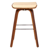 Rowland &amp; Archibald Ruby Timber Barstools