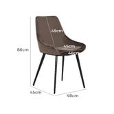 Rowland &amp; Archibald Daimyo Velvet Dining Chairs