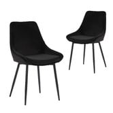 Rowland &amp; Archibald Daimyo Velvet Dining Chairs