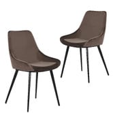 Rowland &amp; Archibald Daimyo Velvet Dining Chairs