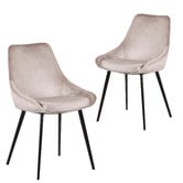 Rowland &amp; Archibald Daimyo Velvet Dining Chairs