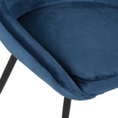 Rowland &amp; Archibald Daimyo Velvet Dining Chairs