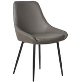 Rowland &amp; Archibald Daimyo Faux Leather Dining Chairs