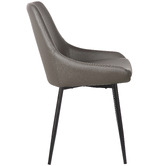 Rowland &amp; Archibald Daimyo Faux Leather Dining Chairs