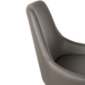 Rowland &amp; Archibald Daimyo Faux Leather Dining Chairs