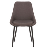Rowland &amp; Archibald Daimyo Faux Leather Dining Chairs