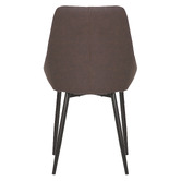 Rowland &amp; Archibald Daimyo Faux Leather Dining Chairs