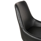 Rowland &amp; Archibald Daimyo Faux Leather Dining Chairs