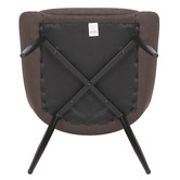 Rowland &amp; Archibald Daimyo Faux Leather Dining Chairs