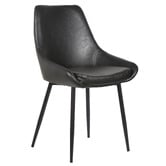 Rowland &amp; Archibald Daimyo Faux Leather Dining Chairs