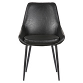 Rowland &amp; Archibald Daimyo Faux Leather Dining Chairs