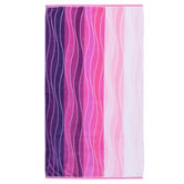 Jason Shade of Wave Cotton Velour Beach Towel