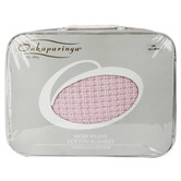 Onkaparinga Moss Weave Cotton Bassinet Blanket