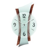 AMS Mineral Glass Quartz Wall Clock