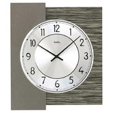 AMS Light Grey Quartz Wall Clock