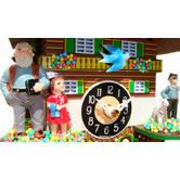 Engstler Quartz Swinging Girl Clock