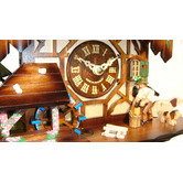 Engstler Wood Chopper Quartz Cuckoo Clock