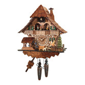 Engstler Quartz Musical Cuckoo Clock With Girl On Rocking Horse
