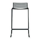 Oslo Home Black Club Metal Counter Stool