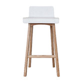 Oslo Home 65cm Ede Plywood Low Back Barstool
