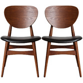 Oslo Home Jakobe Leatherette Dining Chairs
