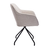 Oslo Home Macias Swivel Dining Chair