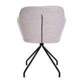 Oslo Home Macias Swivel Dining Chair
