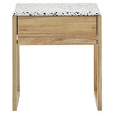 Oslo Home Tarquin Terrazzo Bedside Table