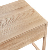 Oslo Home Diving Oak Wood Bedside Table