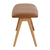 Oslo Home Aina Leather Bench