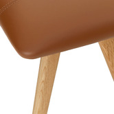 Oslo Home Aina Leather Bench