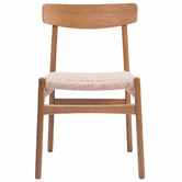 Oslo Home Marceau Oak Wood Dining Chair