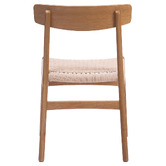 Oslo Home Marceau Oak Wood Dining Chair
