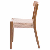 Oslo Home Marceau Oak Wood Dining Chair
