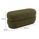 Oslo Home Javier Teddy Ottoman