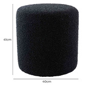 Oslo Home Eleanor Boucle Ottoman