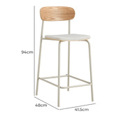 Oslo Home 65cm Harper Barstools