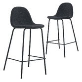 Oslo Home 65cm Claire Boucle Barstools