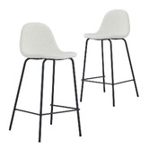 Oslo Home 65cm Claire Boucle Barstools