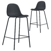 Oslo Home 65cm Claire PU Leather Barstools