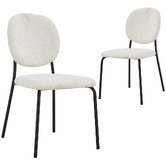 Oslo Home Hudson Boucle Dining Chairs