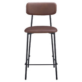 Oslo Home 66cm Eunice Faux Leather Barstools