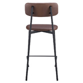 Oslo Home 66cm Eunice Faux Leather Barstools