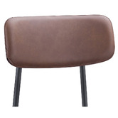 Oslo Home 66cm Eunice Faux Leather Barstools