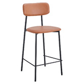 Oslo Home 66cm Eunice Faux Leather Barstools